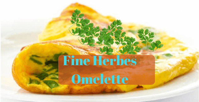 Fine herb omelette