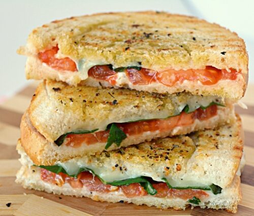 Grilled Margherita Sandwich